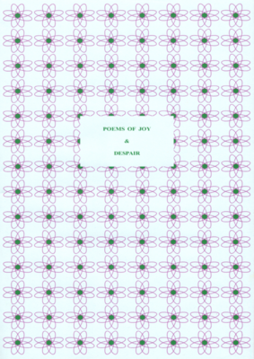 54  Garage Press  Poems of Joy & Despair  Ovenden  2015