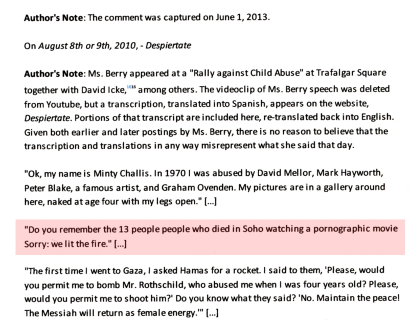 Donna Berry Internet Comments 1