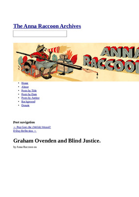 Graham Ovenden and Blind Justice