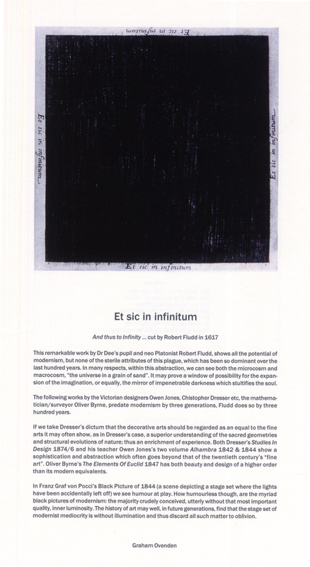 Introduction to The Eternal Geometries  Robert Fludd