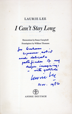 Dedication to Ovenden by Laurie Lee