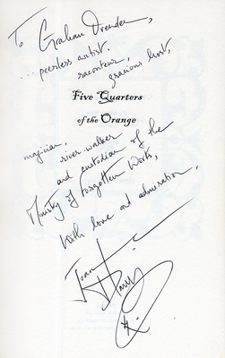 Joanne Harris Dedication To Graham Ovenden